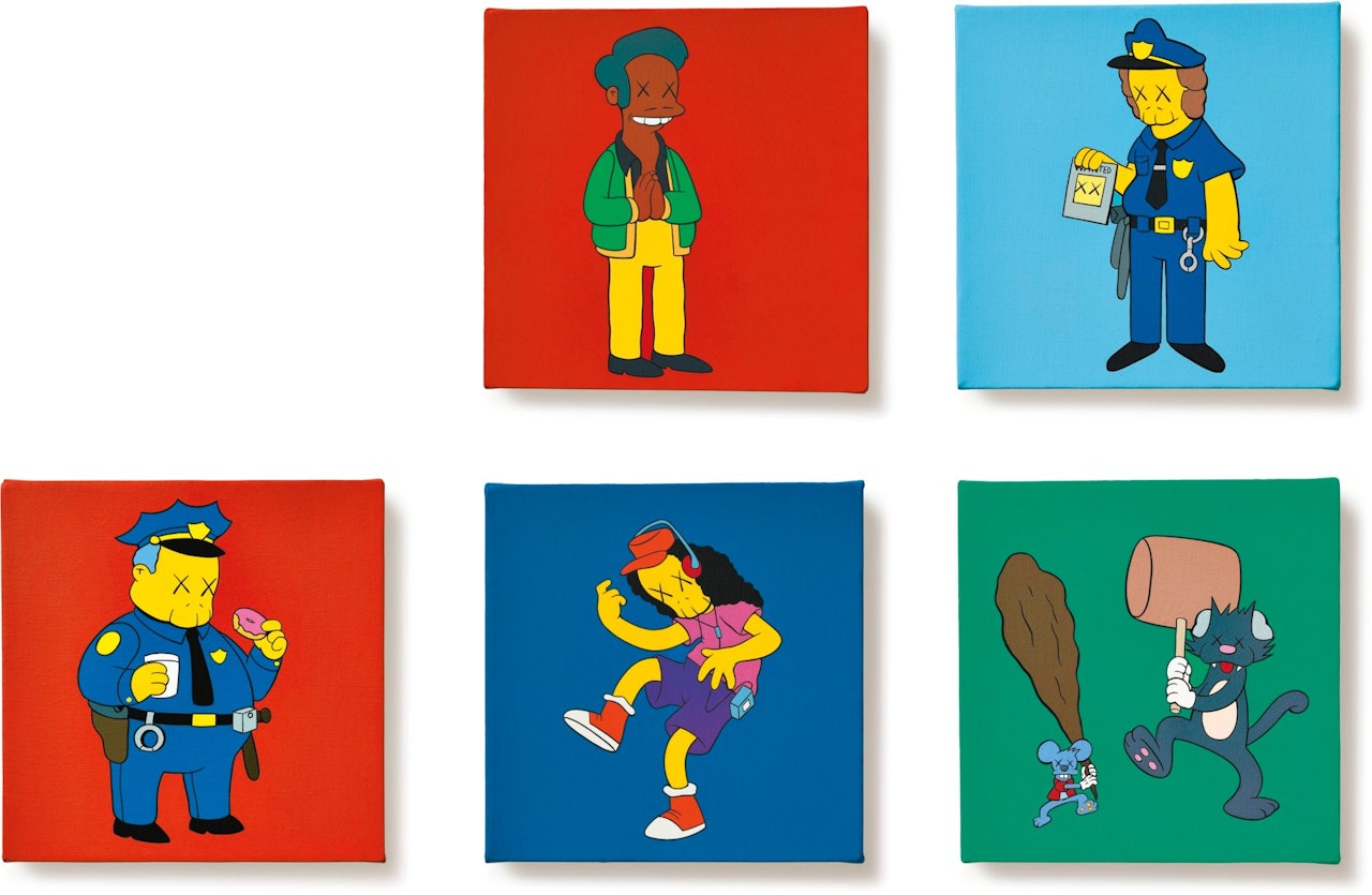 KIMPSONS SERIES by Kaws