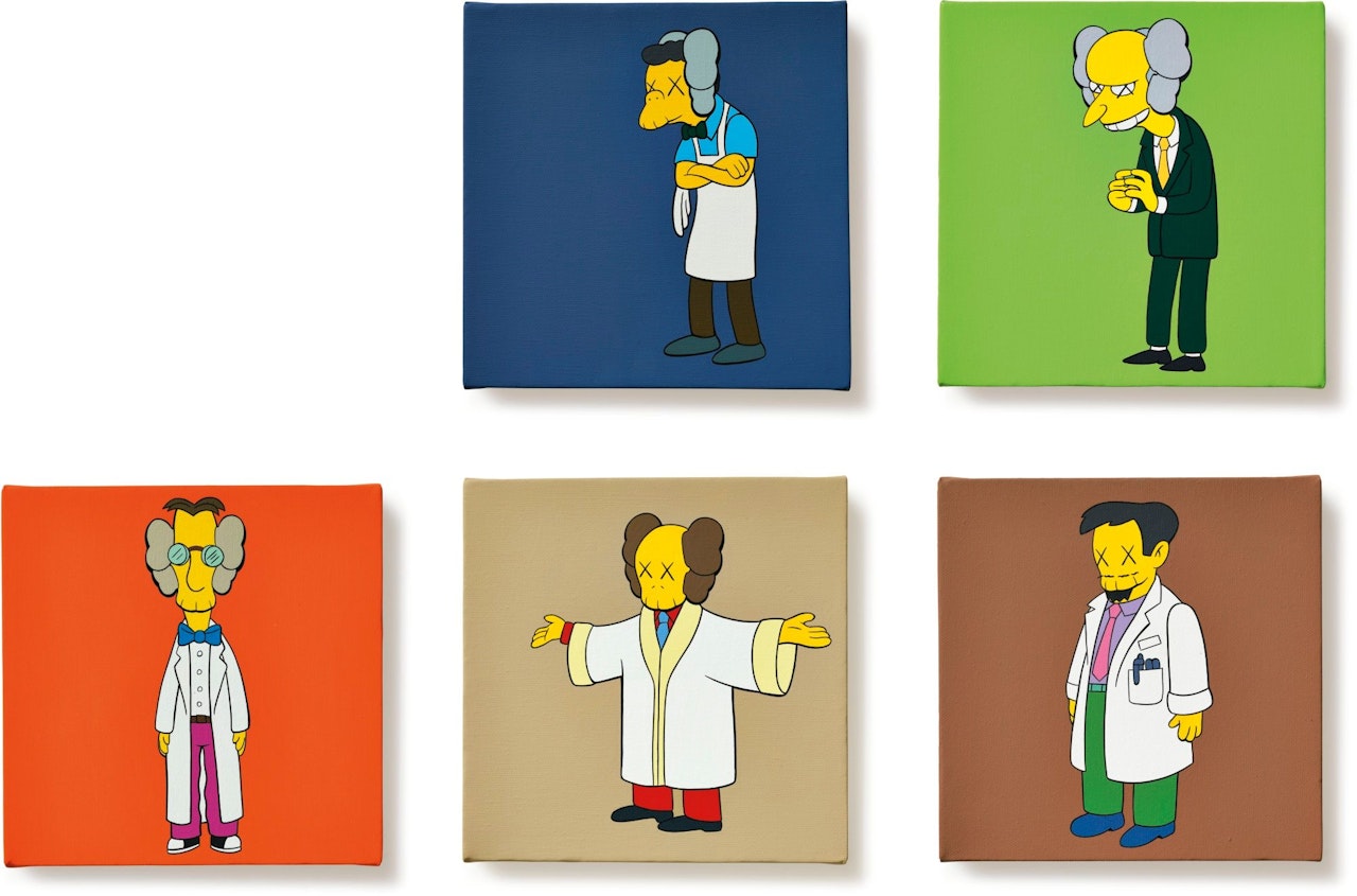 KIMPSONS SERIES by Kaws