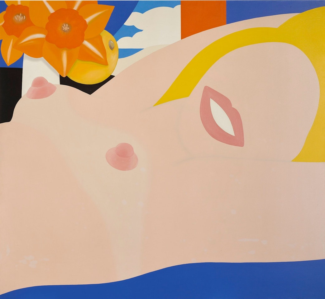 GREAT AMERICAN NUDE #79 by Tom Wesselmann