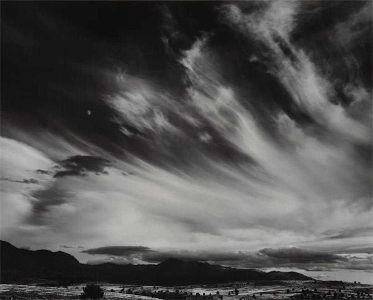 Moon and Clouds, Northern California, 1959 by Ansel Adams
