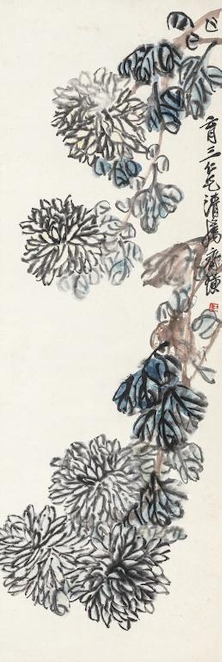 Chrysanthemum by Qi Baishi