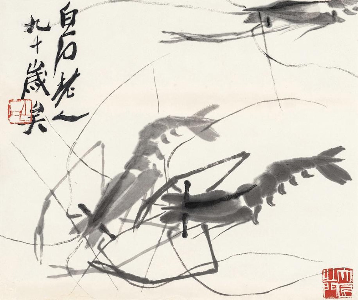 Shirmp by Qi Baishi