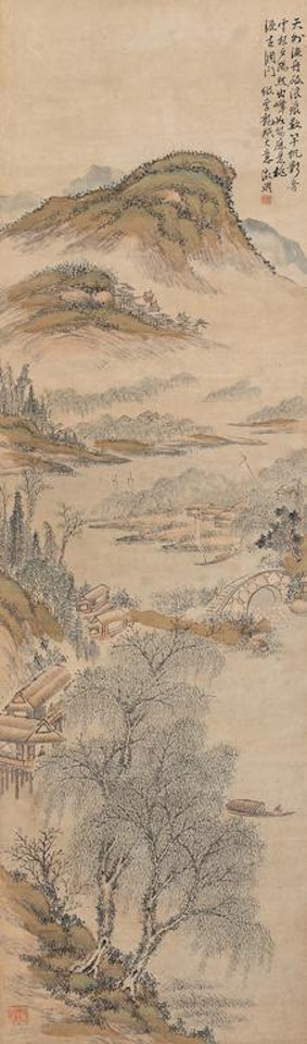 Landscape by Wen Zhengming