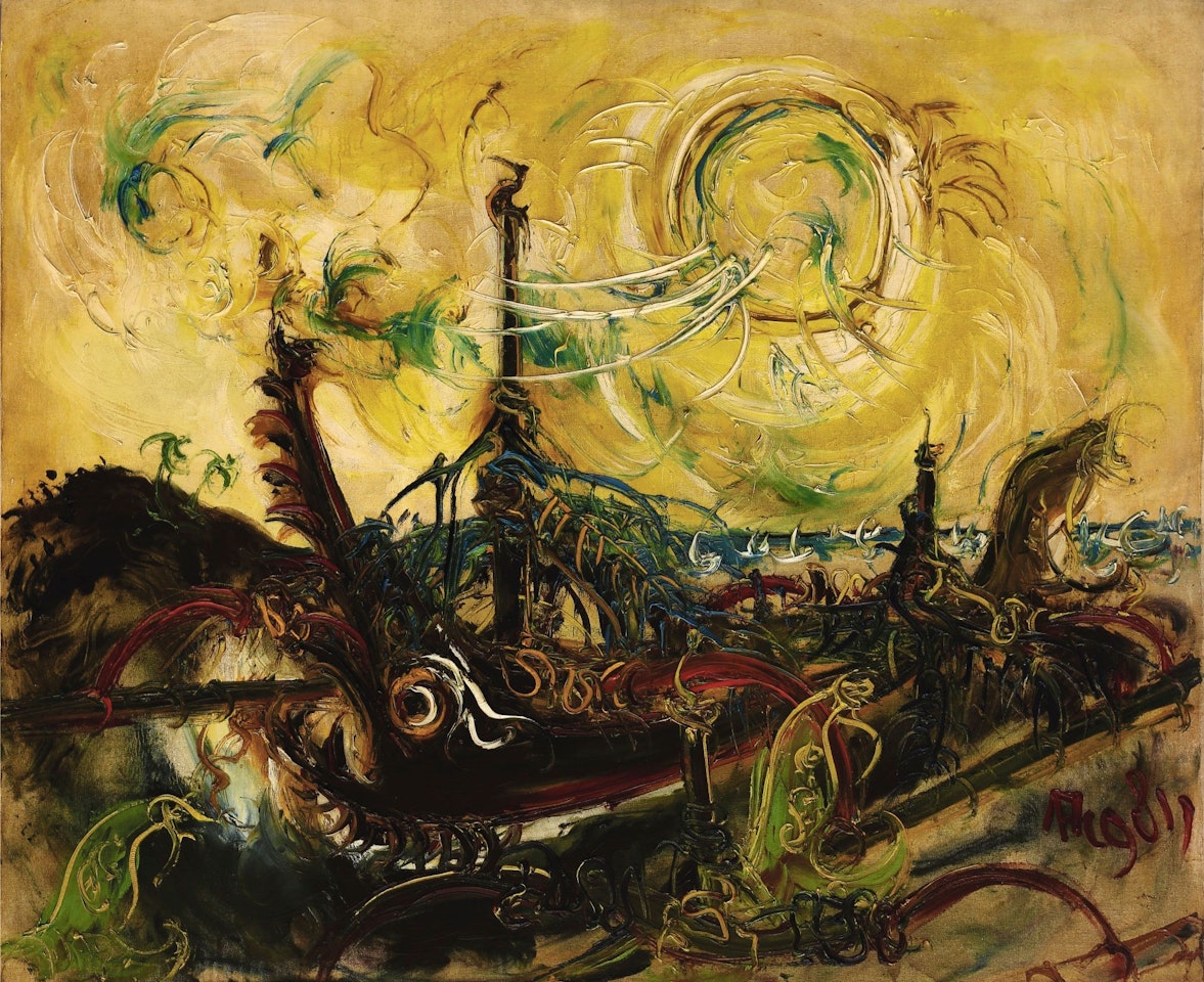PERAHU KUSAMBA by Affandi