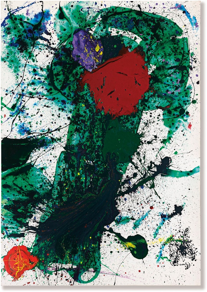 UNTITLED by Sam Francis