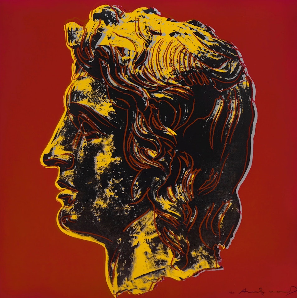 ALEXANDER THE GREAT by Andy Warhol