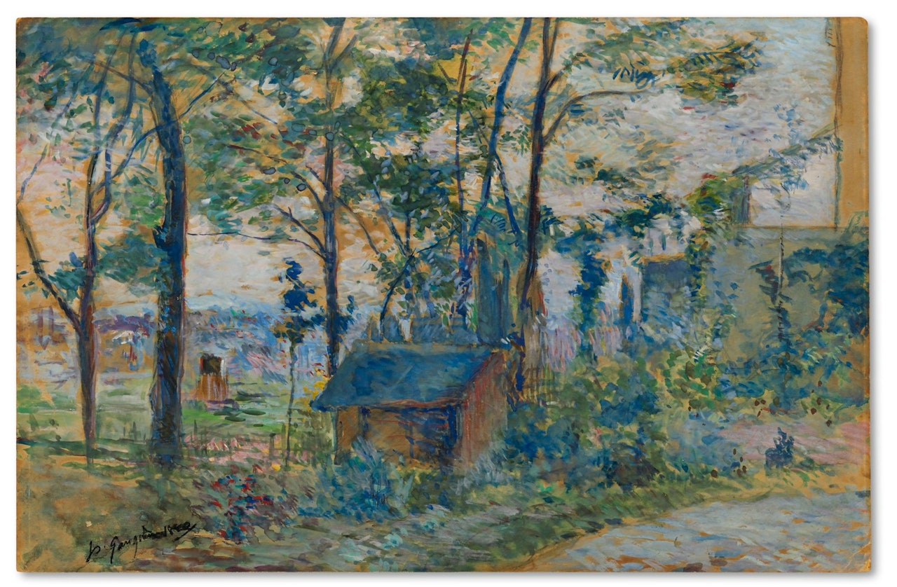 ENVIRONS DE PARIS by Paul Gauguin