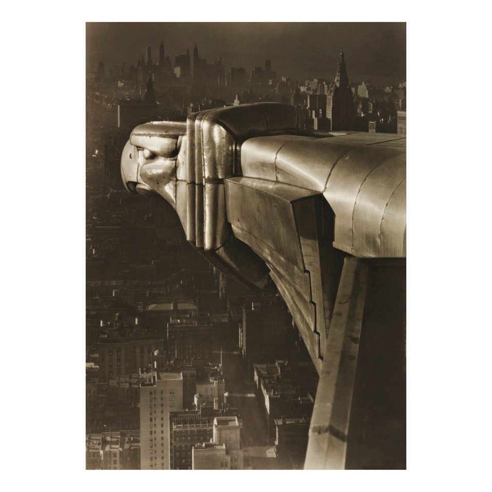 'GARGOYLE, CHRYSLER BUILDING, N. Y. C.' by Margaret Bourke-White