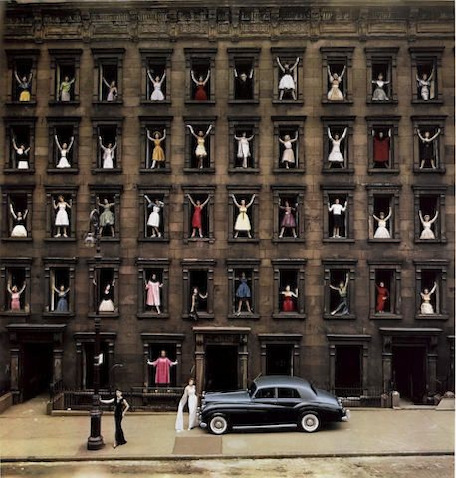 Girls in the Windows, New York by Ormond Gigli