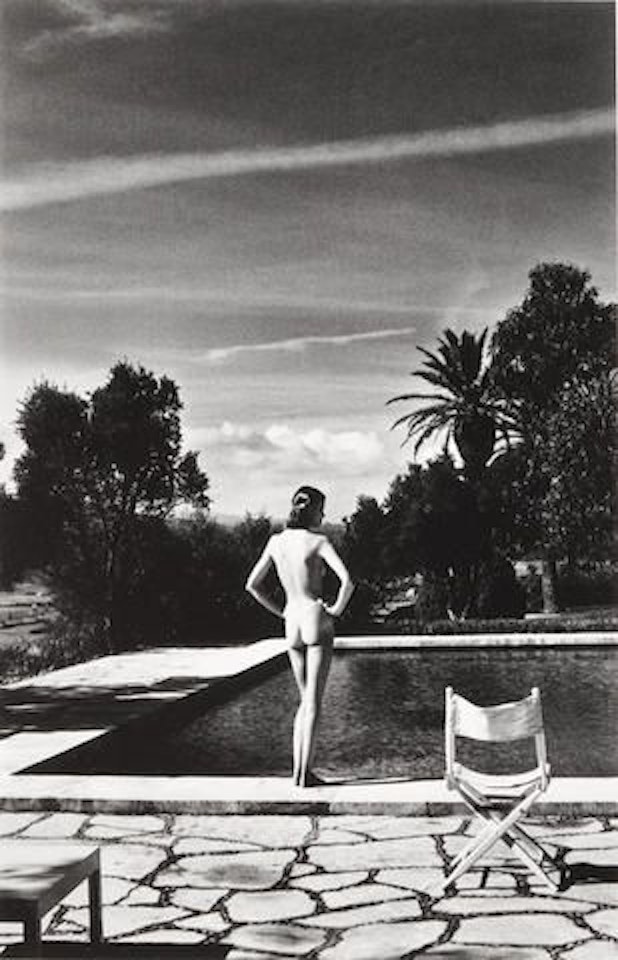 Lisa, St. Tropez by Helmut Newton