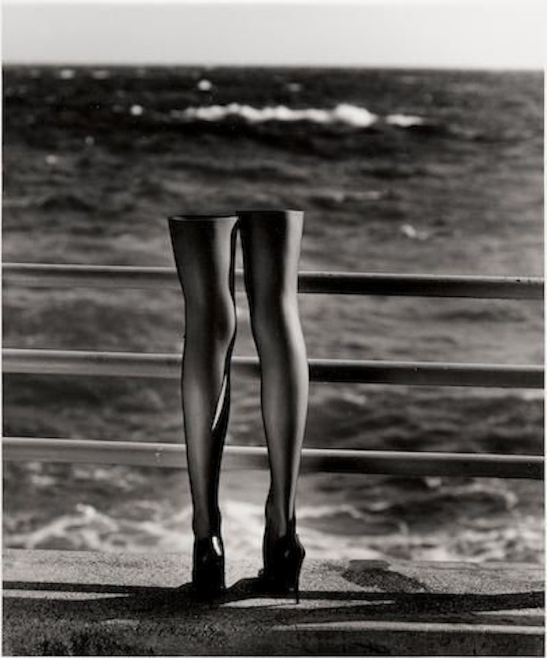 Legs looking out to sea, Monte Carlo by Helmut Newton