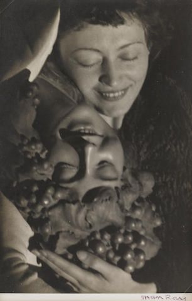 Nusch Eluard and Mask by Man Ray