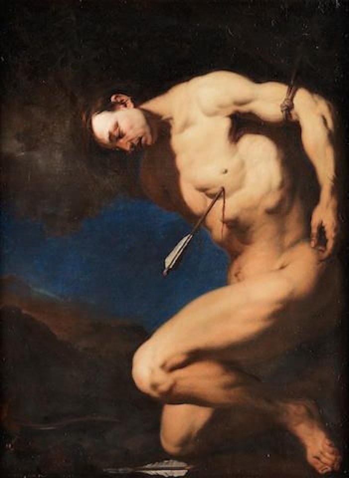 Saint Sebastian by Venetian School