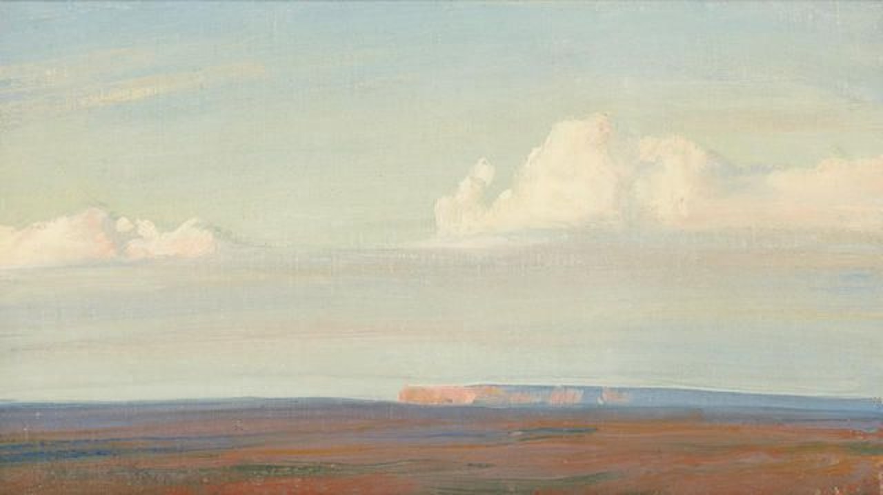 Navajo Land, Southwest of Chinle (Arizona) by Maynard Dixon