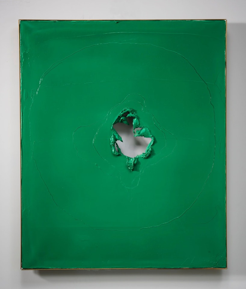CONCETTO SPAZIALE by Lucio Fontana