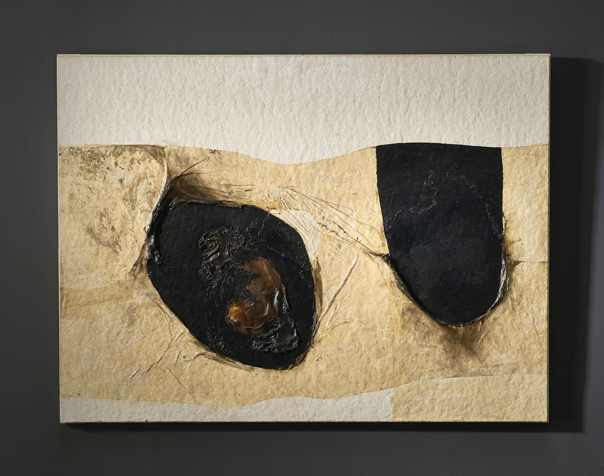 BIANCO PLASTICA by Alberto Burri