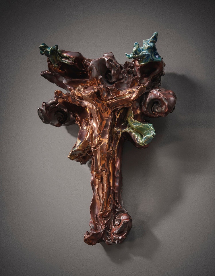 CROCIFISSO by Lucio Fontana