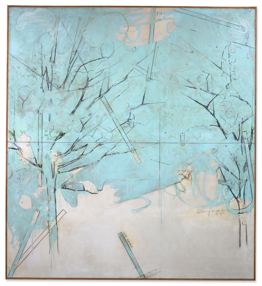 CON ANIMA by Mario Schifano