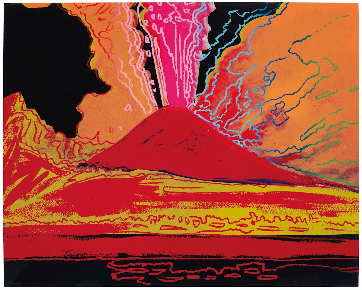 Vesuvius by Andy Warhol