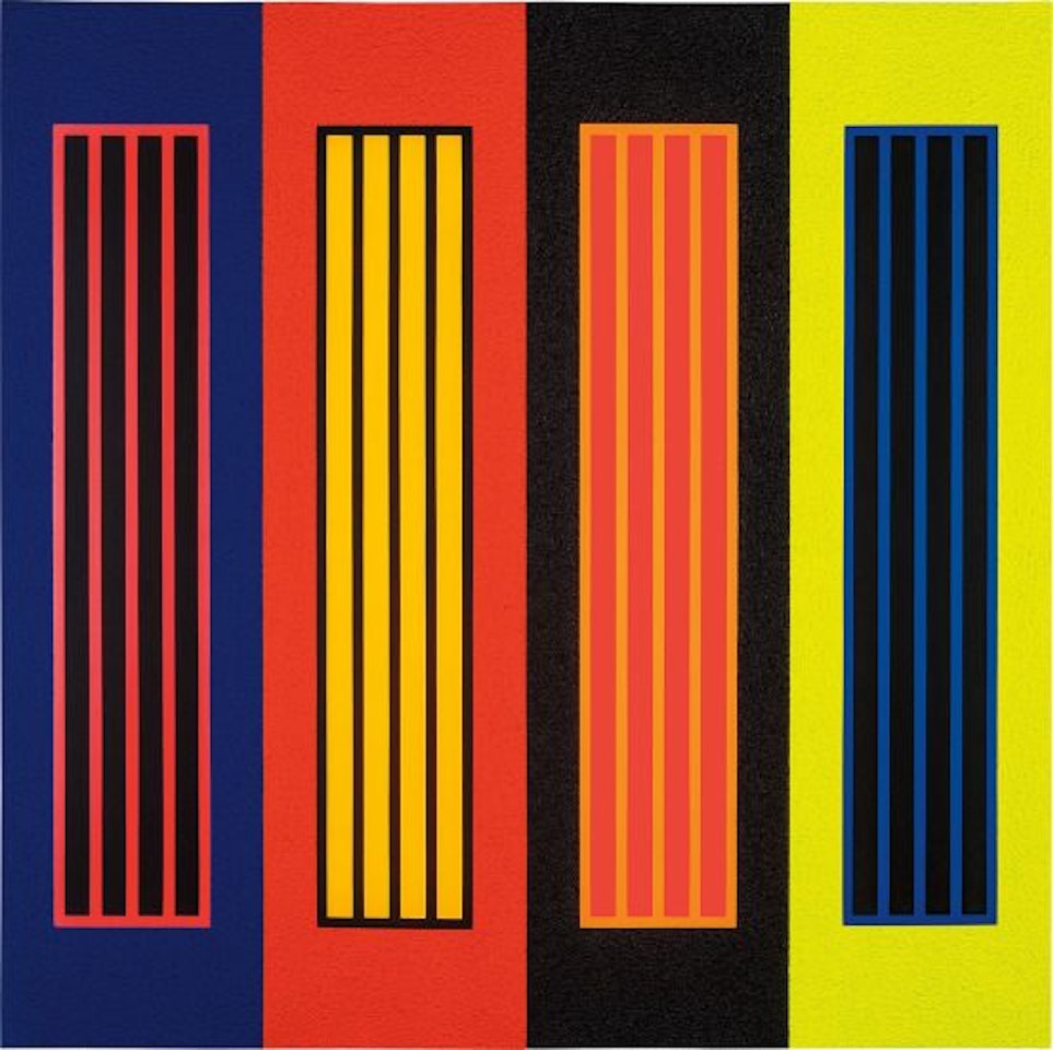 The Color Wheel by Peter Halley