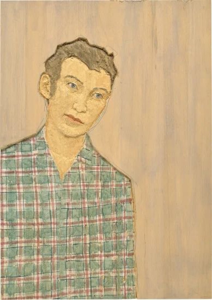 Male Portrait by Stephan Balkenhol