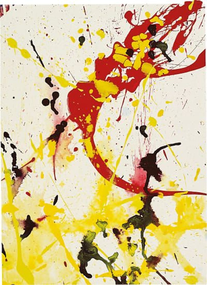 Untitled by Sam Francis