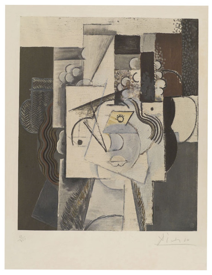 Nach - Le Chapeau aux raisins by Pablo Picasso