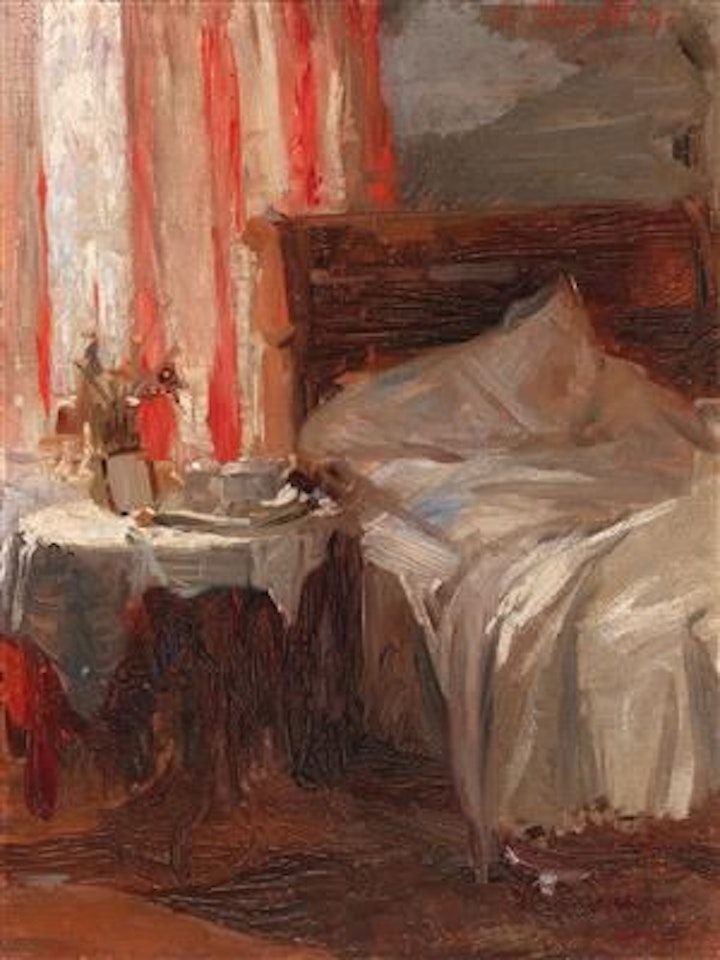 A bedroom interior by Broncia Koller-Pinell