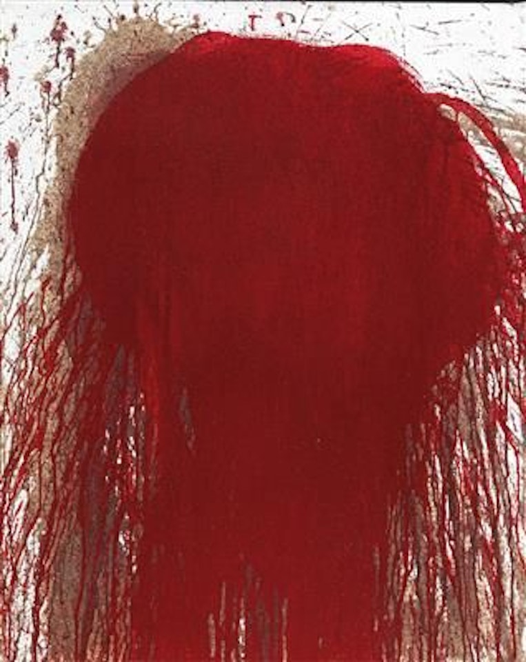 Splatter painting by Hermann Nitsch