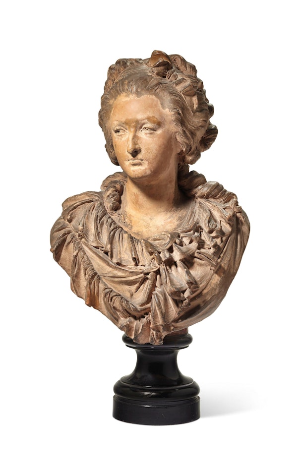 Bust of a woman by Albert-Ernest Carrier-Belleuse