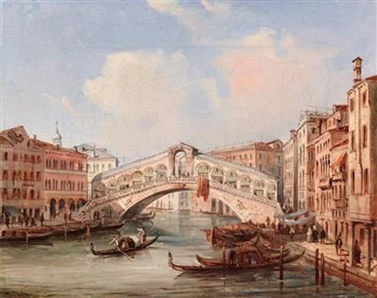 Venice the Rialto Bridge by Carlo Grubacs