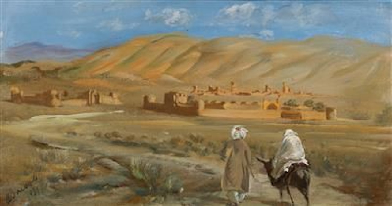 In the desert of Afghanistan by Alexander Evgenievich Yakovlev