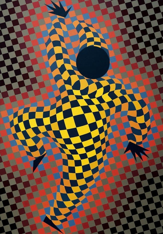 Harlequin by Victor Vasarely