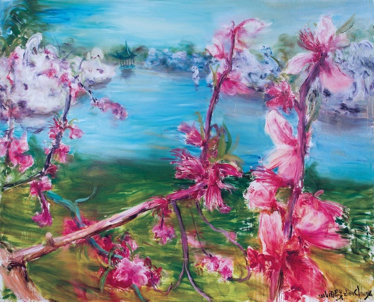 Peach Blossoms Series 2006 - Suzhou Peach Blossoms by Zhou Chunya