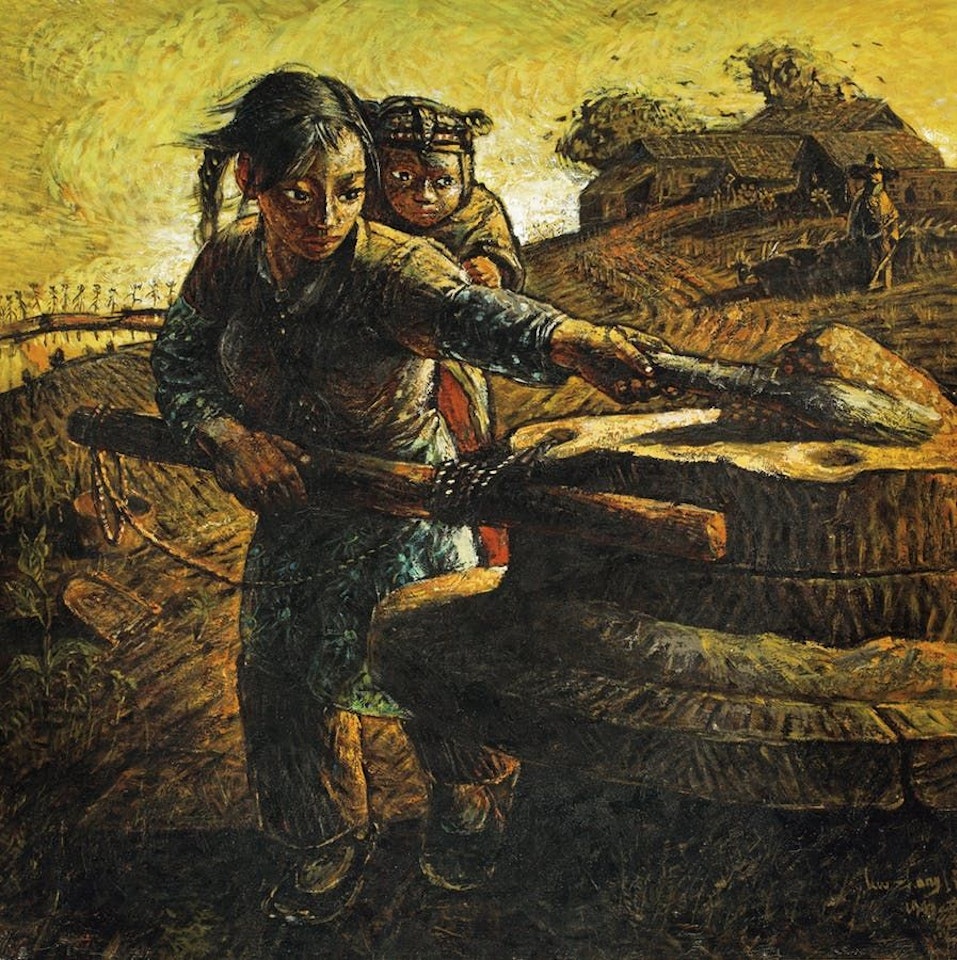 Countrywoman by Luo Zhongli