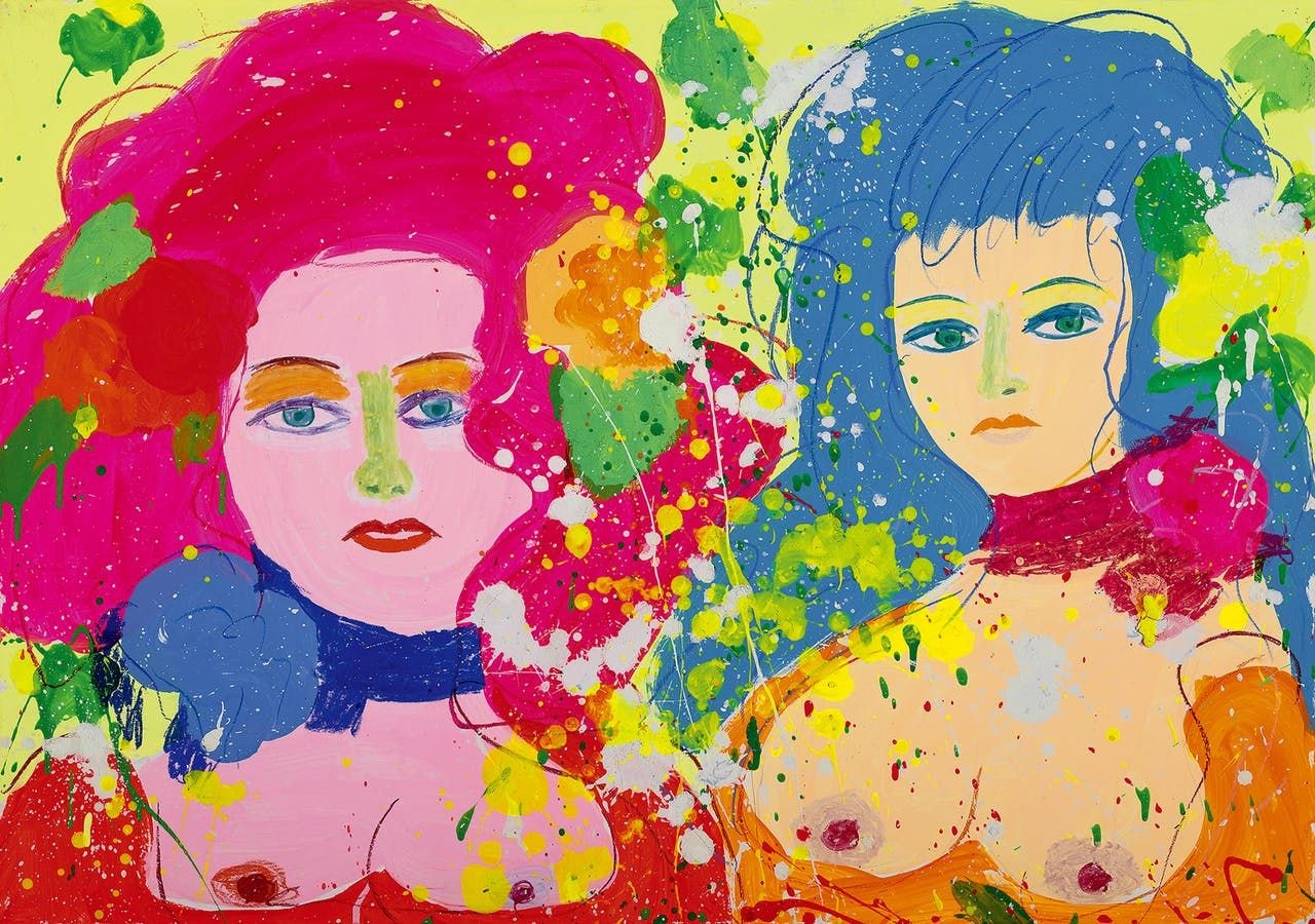 A Kiss, A Kiss by Walasse Ting