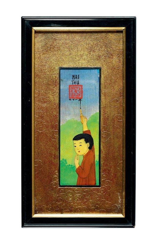 Enfant (Self Portrait) by Mai Trung Thu
