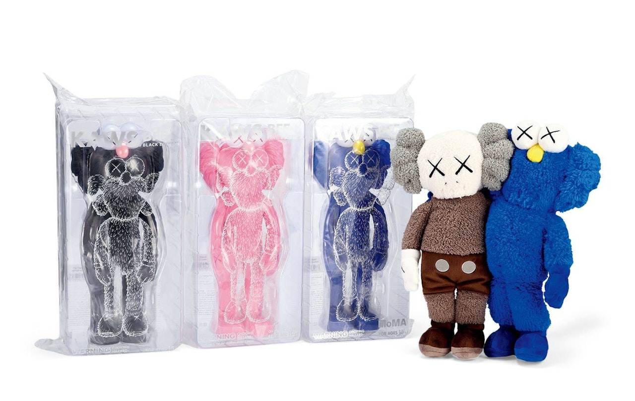 BFF (Black; Pink; & Blue); & Seeing/Watching by Kaws