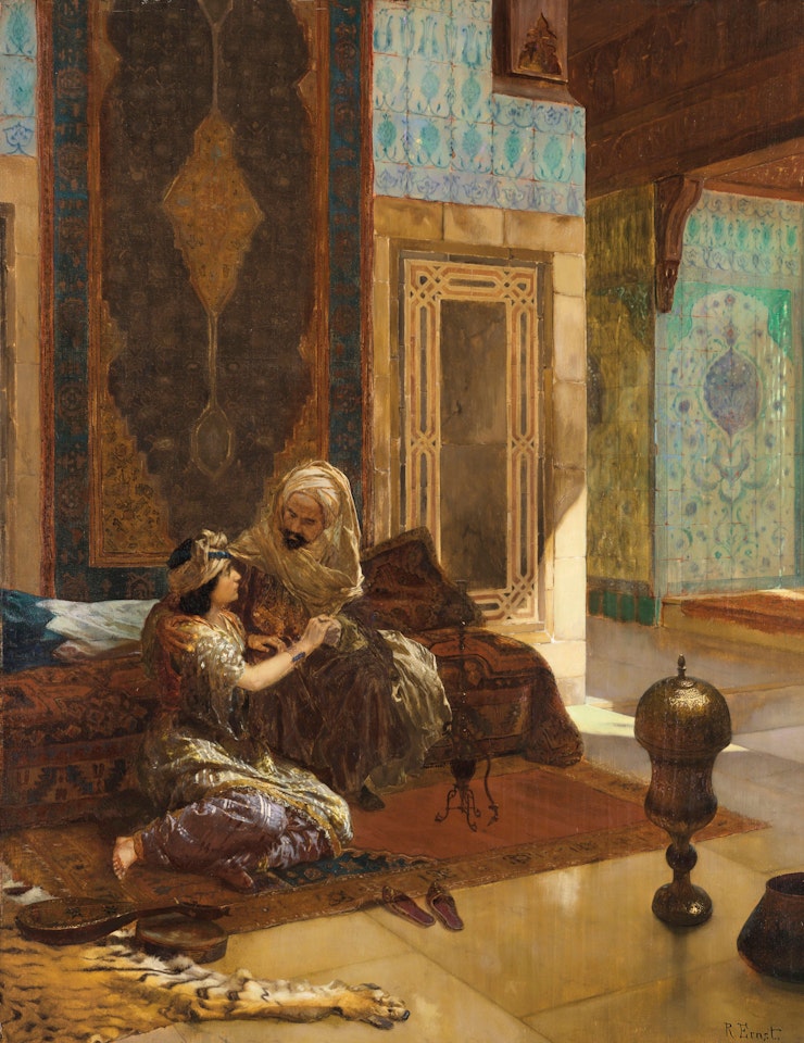 The favourite by Rudolf Ernst