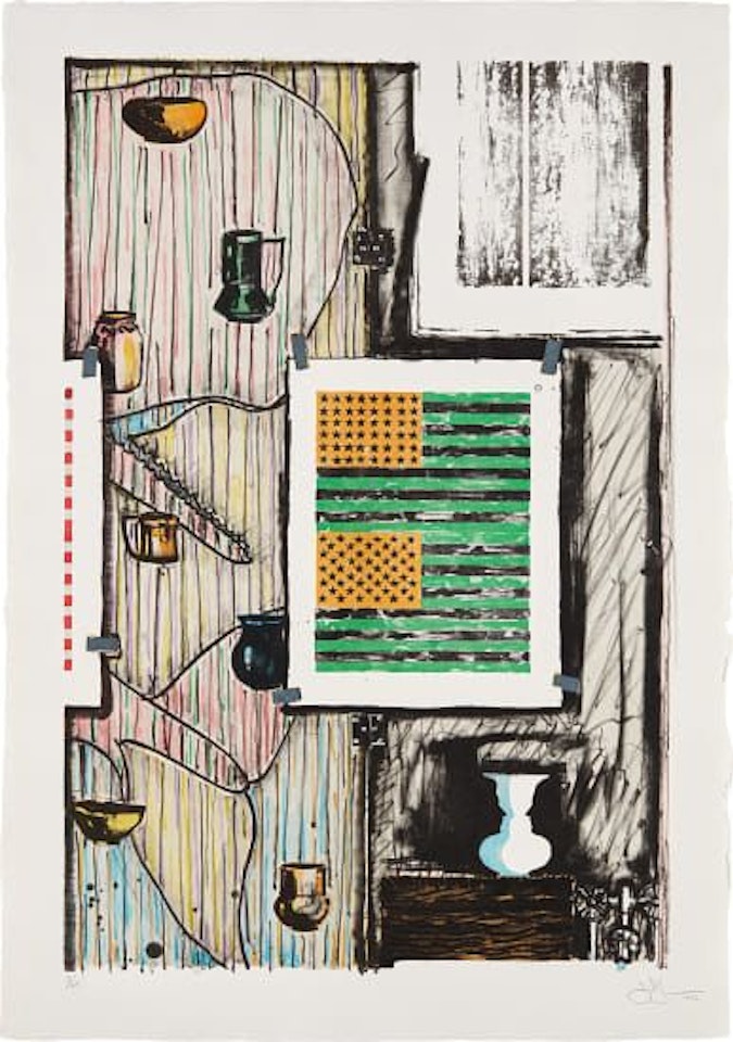 Ventriloquist by Jasper Johns
