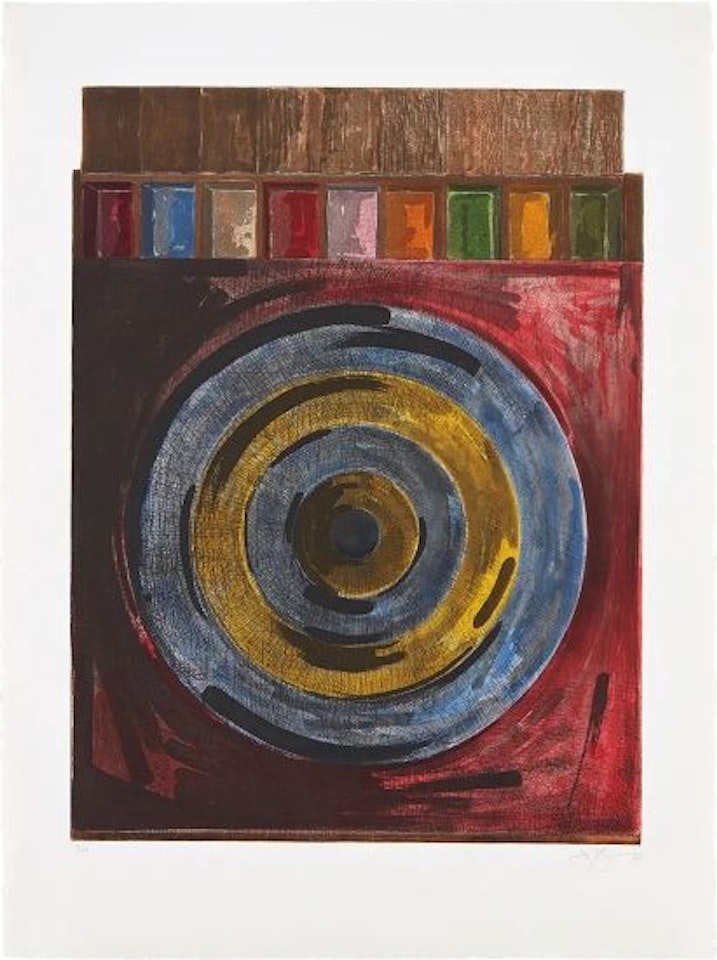 Target with Plaster Casts (ULAE 208) by Jasper Johns