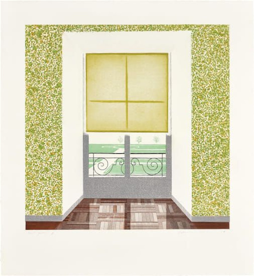 Contrejour in the French Style by David Hockney