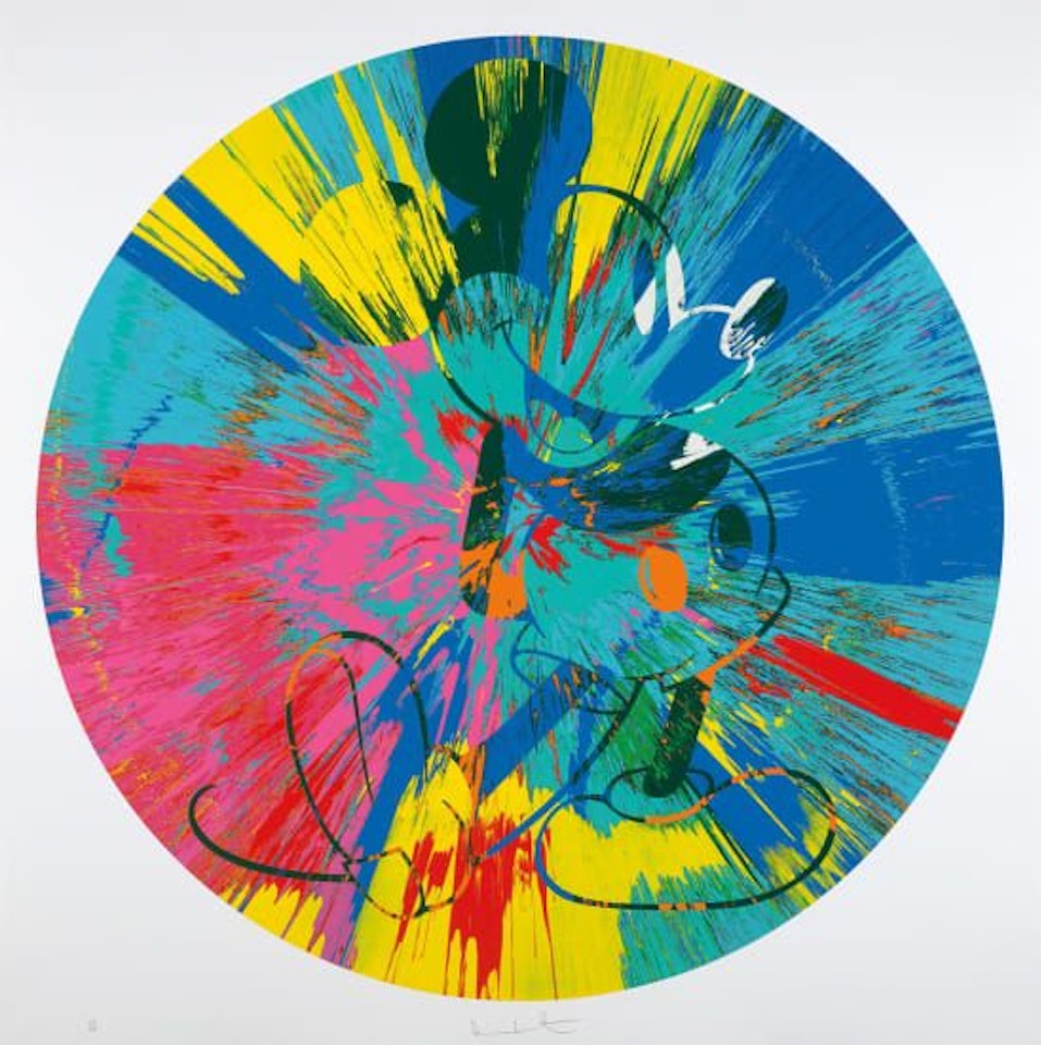 Beautiful Mickey by Damien Hirst