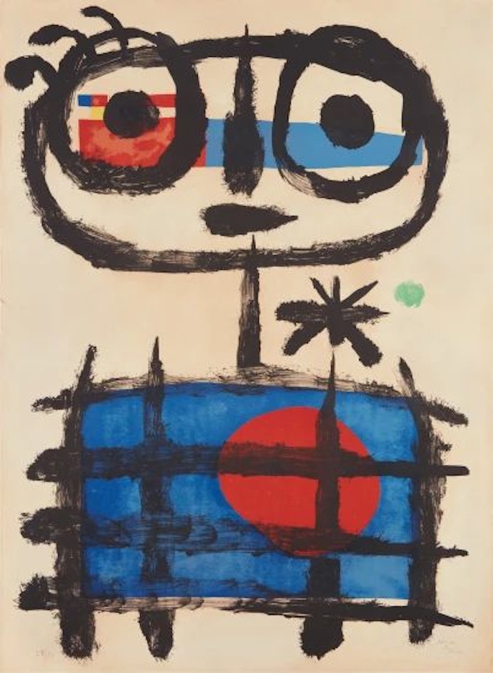 Mangeur de soleil (Sun Eater) by Joan Miró