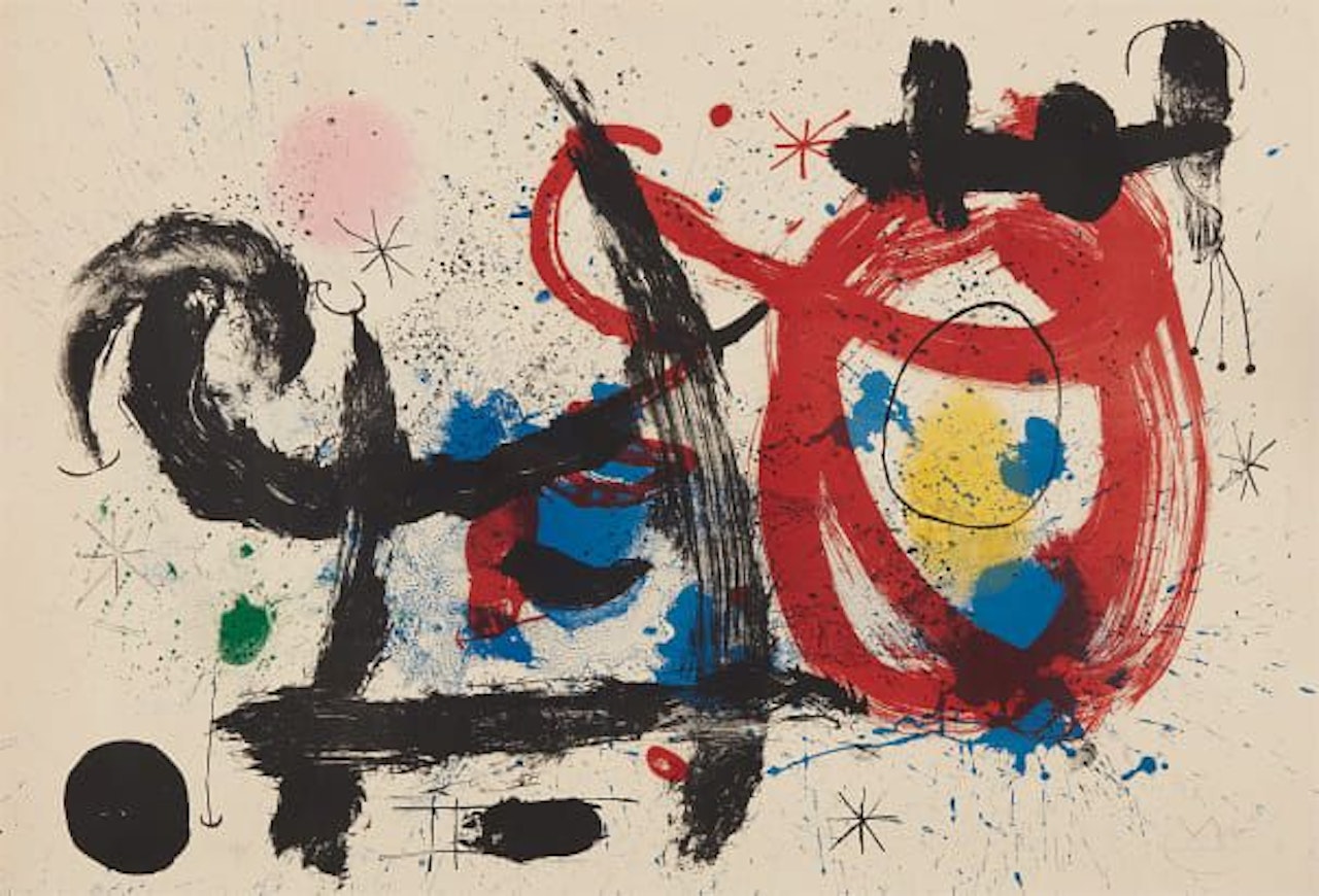 Le Cheval ivre (The Drunken Horse) by Joan Miró