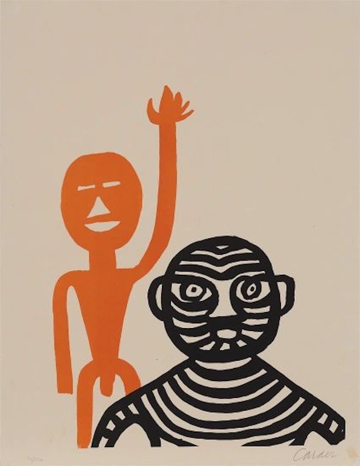 Les Affichistes (The Poster Artists) by Alexander Calder