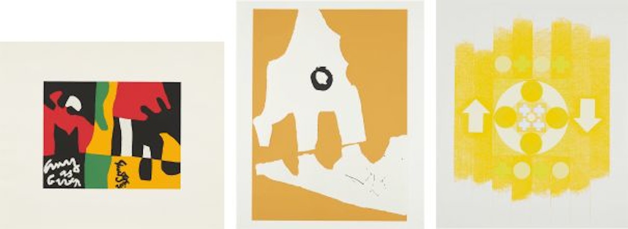 X + X (Ten Works by Ten Painters): three works by Various Artists