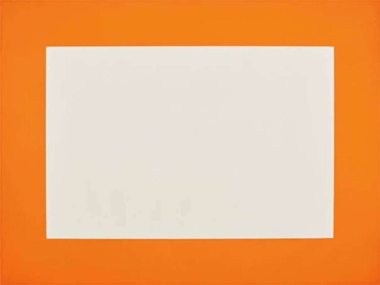 Untitled: one plate by Donald Judd