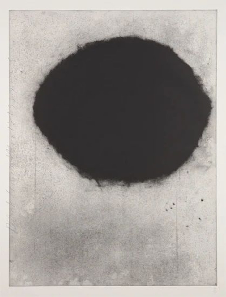 Black Lemon by Donald Sultan