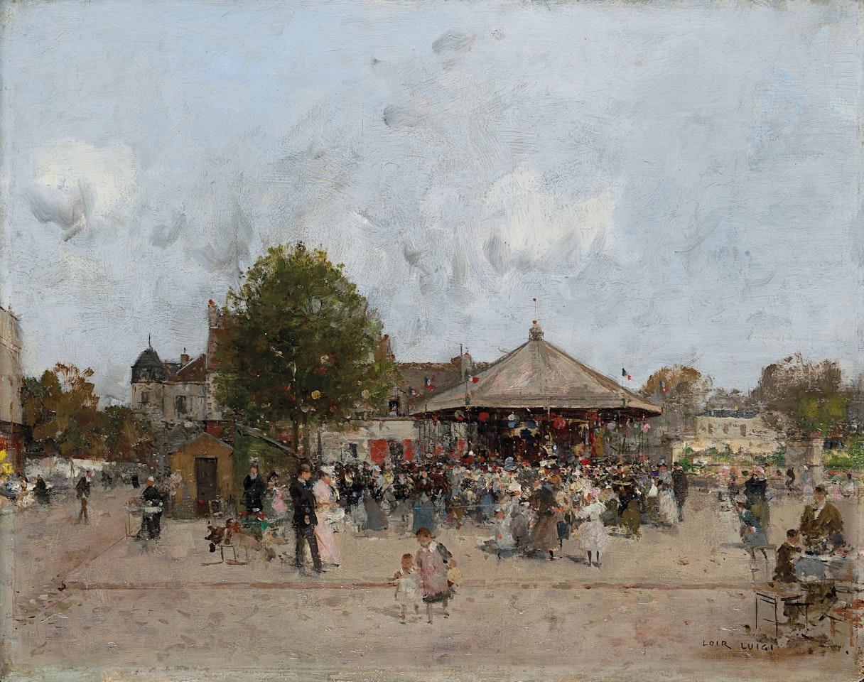 Fête foraine by Luigi Loir